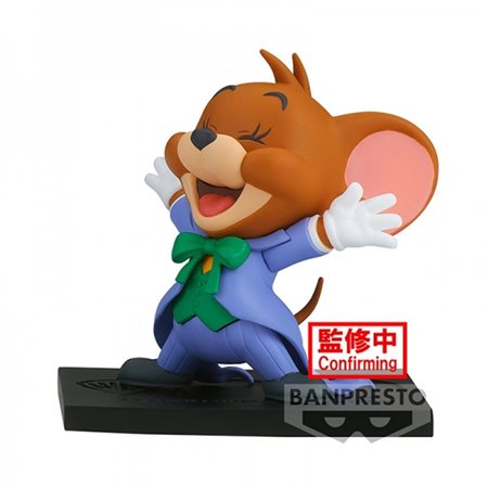 coleção de figuras banpresto tom & jerry 100º aniversário jerry joker figura 6cm