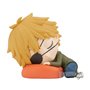 Banpresto figura q posket homem serra elétrica dormindo denji 7cm