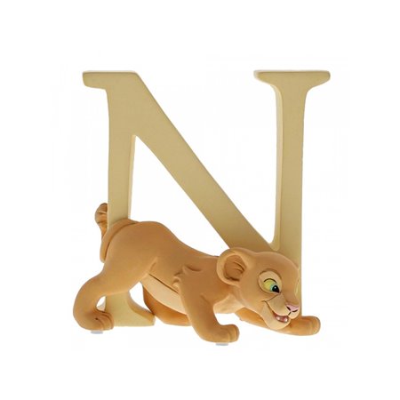 enesco figura disney o rei leão nala letra n