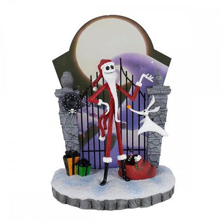 Figura decorativa Enesco Disney Nightmare Before Christmas Santa Jack