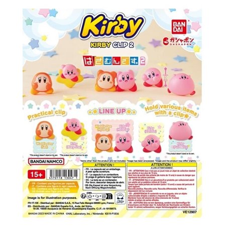 Conjunto Gashapon lote 40 itens Kirby clipe 2