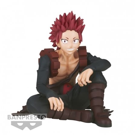 Banpresto figura meu herói academia coleção break time eijiro kirishima red riot vol.5 10cm