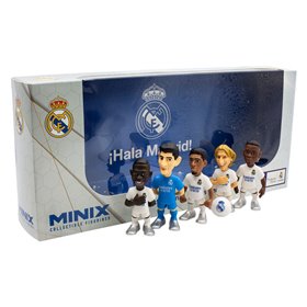 Pacote de 5 figuras minix pacote real madrid 7 cm