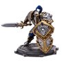 Figura mcfarlane brinquedos world of warcraft guerreiro humano e paladino humano 15cm