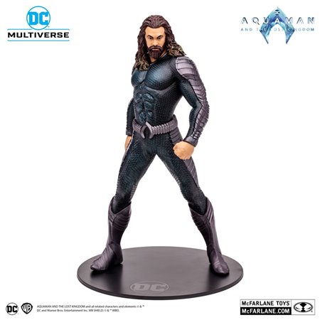 Mcfalrne Toys DC Aquaman 2 Filme Figura de 12 polegadas - Aquaman Stealth Suit 30 cm