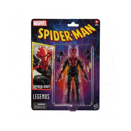 Figura hasbro marvel legends série aranha - homem aranha - tiro