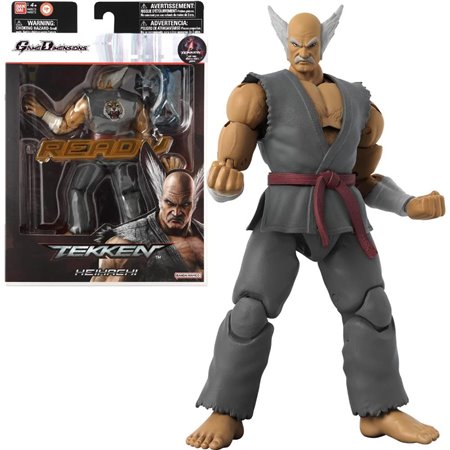 Dimensões do jogo Bandai figura tekken heihachi