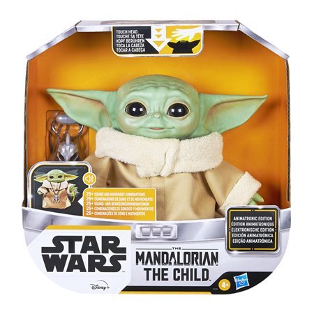 Star Wars baby yoda animatrônico