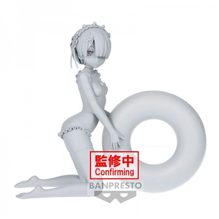 Banpresto figura re zero começando a vida em outro mundo celestial vivi ram estilo empregada ver.13cm