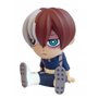 Plastoy cofrinho figura meu herói academia shoto todoroki tirelire re - run 18cm