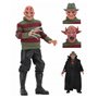 Figura do cinema Neca pesadelo em Elm Street Freddy Krueger vestido