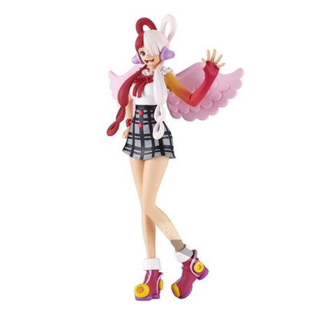 Banpresto figura one piece filme vermelho dxf the grandline series uta 16cm