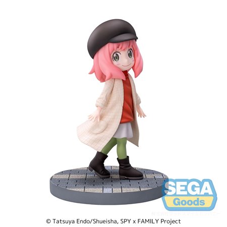 Figura sega luminasta spy x family anya forger look estiloso vol 1 versão