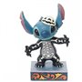 enesco figura disney stitch esqueleto terno