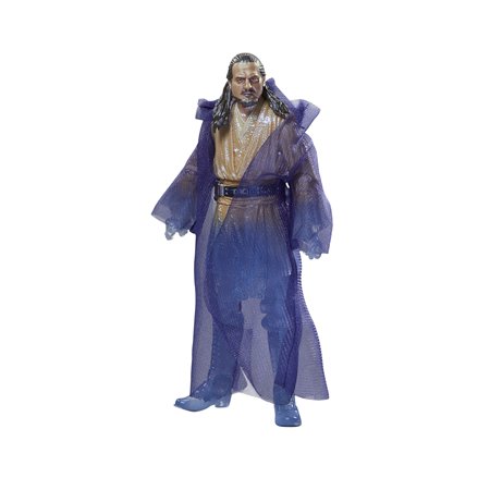 Hasbro star wars a série negra figura obi - wan kenobi qui - gon jinn espírito