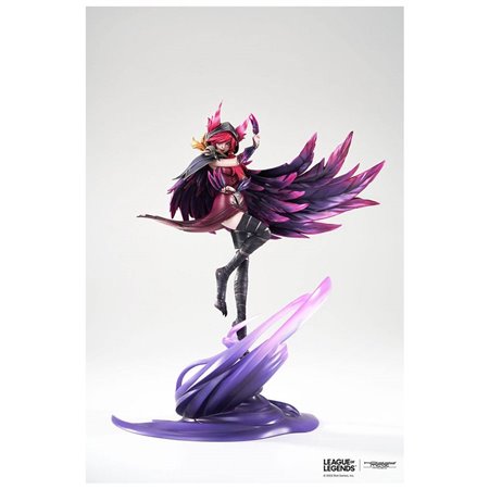 figura liga das lendas estátua xayah