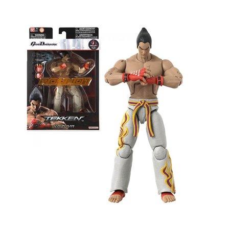 Dimensões do jogo Bandai tekken kazuya mishima figura