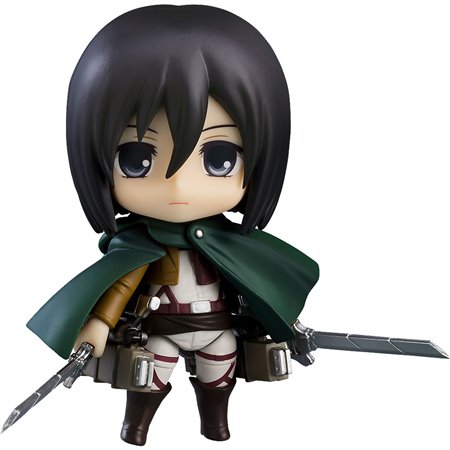 Figura bom sorriso empresa ataque nendoroid ao titã mikasa ackerman survey corps