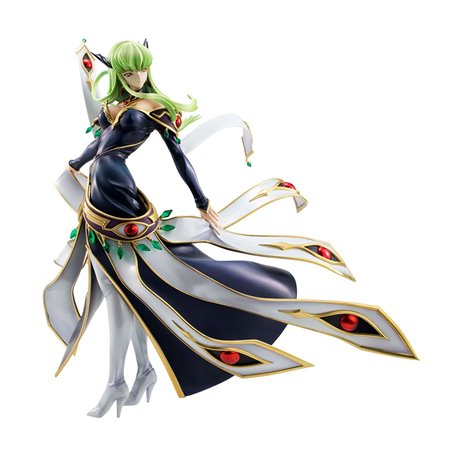 Figura megahouse code geass lelouch da série rebelião gem preciosa estátua cc britannian traje