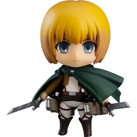 Figura bom sorriso empresa ataque nendoroid ao corpo de pesquisa de alerta de titã armin