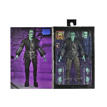 Neca figura final herman munster roubar zumbi os munsters