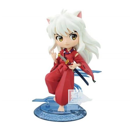 Banpresto figura q posket inuyasha juntos inuyasha 14cm