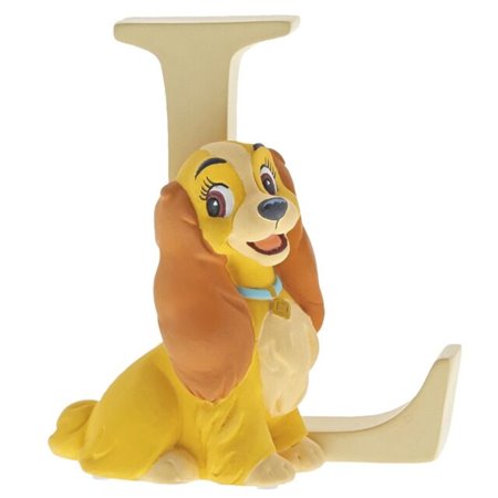 figura enesco disney a senhora e o vagabundo letra l