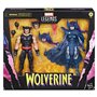 Conjunto de figuras da série Hasbro Marvel Legends Wolverine e Lady Psylocke