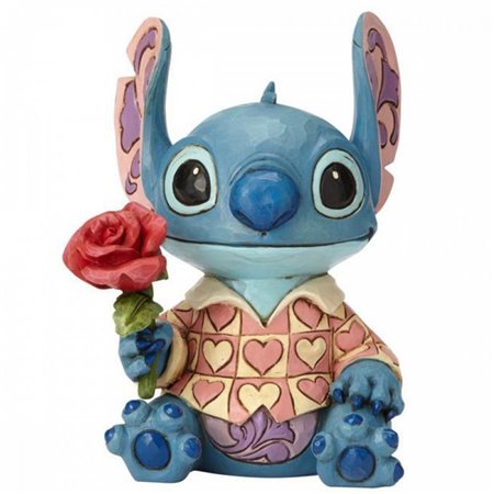 enesco disney stitch figura dos namorados