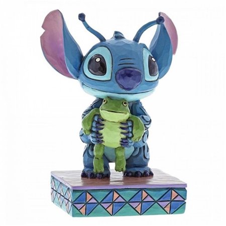 figura enesco disney stitch com sapo