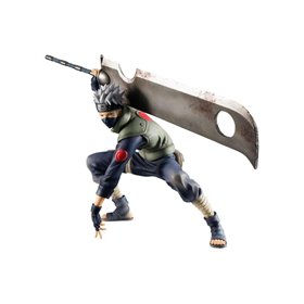 Figura megahouse gem series naruto kakashi hatake grande guerra ninja 15º aniversário