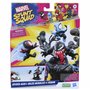 Hasbro Marvel Stunt Squad Villain Knockdown Spider - Man e Miles Morales vs Venom Playset