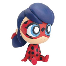 Plastoy lady bug miracolous lady bug chibi cofrinho figura