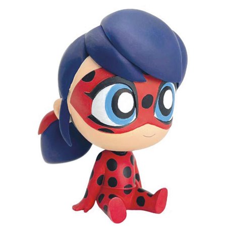 Plastoy lady bug miracolous lady bug chibi cofrinho figura