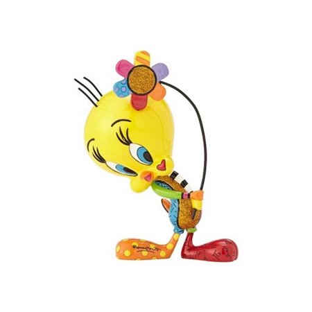 Figura Enesco Looney Tunes Piu-Piu com Flor