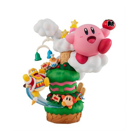 Figura Megahouse Kirby super estrela gourmet corrida Kirby