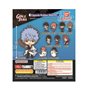 Gashapon conjunto 40 itens mascote de borracha cápsula gintama