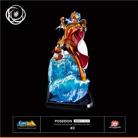 Tsume Arts Saint Seiya Poseidon Figura de resina escala 1 - 6 Ikigai