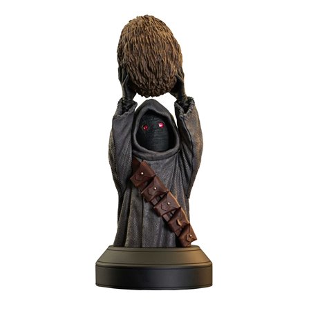 Figura busto coleção de diamantes star wars o mandaloriano offworld jawa mini busto escala 1 - 6