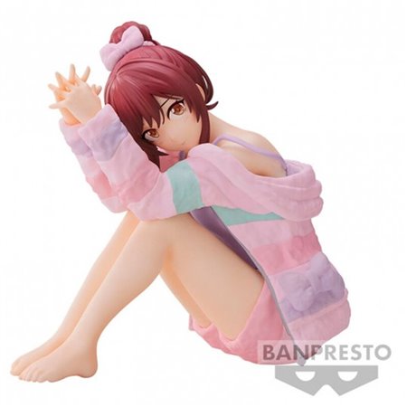 Banpresto figura o idolmaster cores brilhantes relaxar tempo amana osaki 10cm