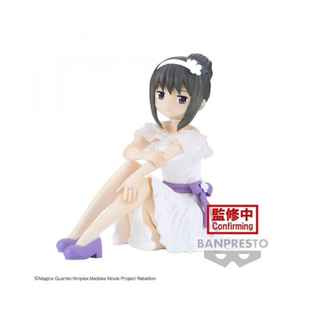 Banpresto figura puella magi madoka magica o filme rebelião serenus couture homura akemi