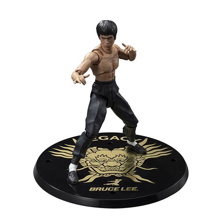 Figura tamashii nações sh figuarts ícone bruce lee legado 50º