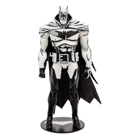 Mcfarlane Toys DC Multiverse Figura de 7 polegadas - Batman (Batman: Cavaleiro Branco) (arte de linha) (etiqueta dourada)