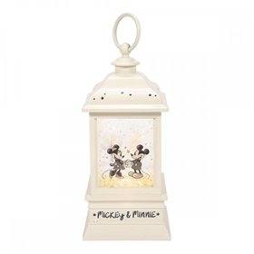 Lanterna Glitter Enesco Disney Mickey e Minnie