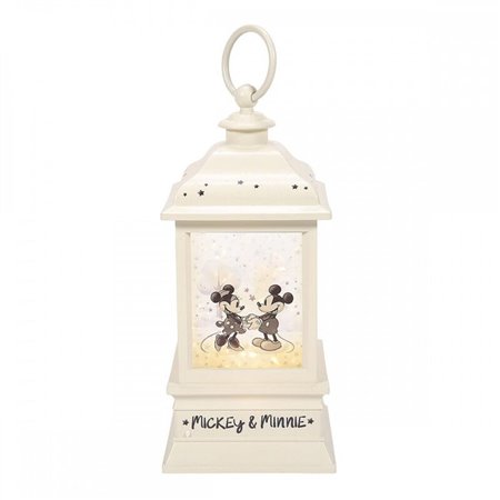 Lanterna Glitter Enesco Disney Mickey e Minnie