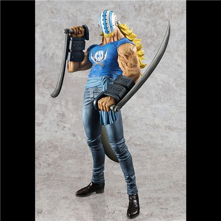 Megahouse retrato de piratas one piece killer figura de edição limitada