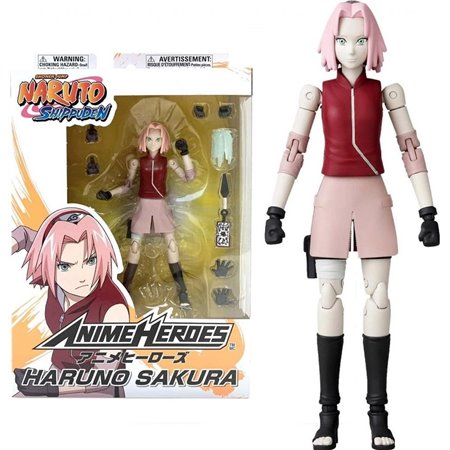 Bandai figura heróis de anime naruto haruno sakura