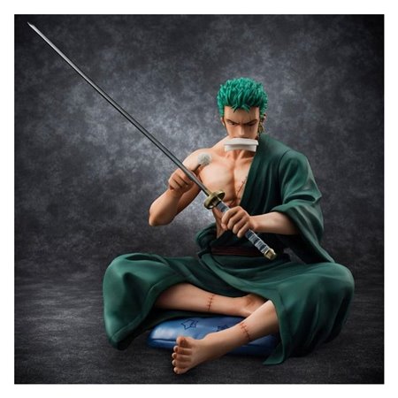 megahouse figura pop zoro de uma peça