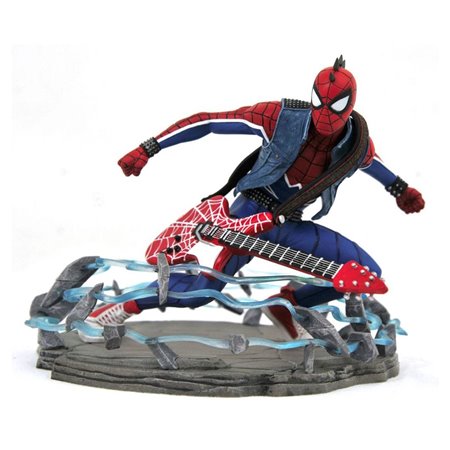 Figura diamante selecione brinquedos marvel gallery spider - diorama punk