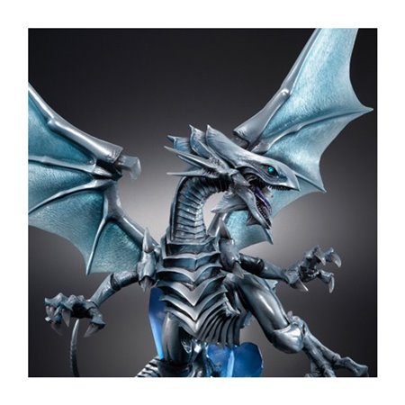 Figura Megahouse yu - gi - oh! duelo monstros obras de arte monstros olhos azuis dragão branco edição holográfica